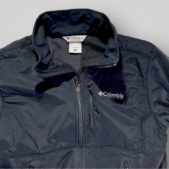 Columbia Black Zip Up Jacket - Picture 2 of 16